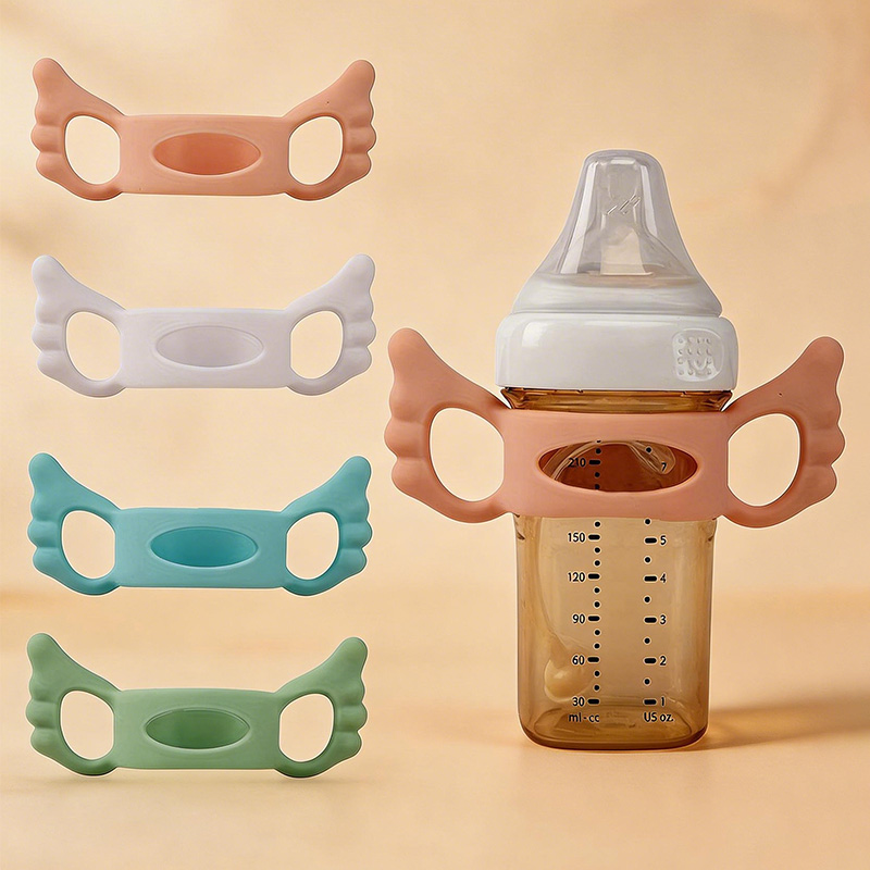 Baby Food Dispensing Spoon - 2 шт. (случайный цвет) силиконовые накладки