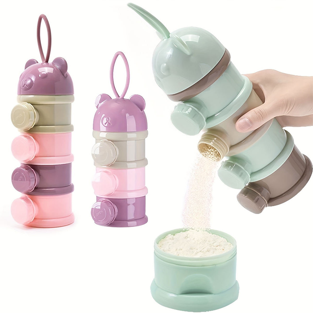 Formula Dispenser Portable - Контейнер для детского сухого молока большой