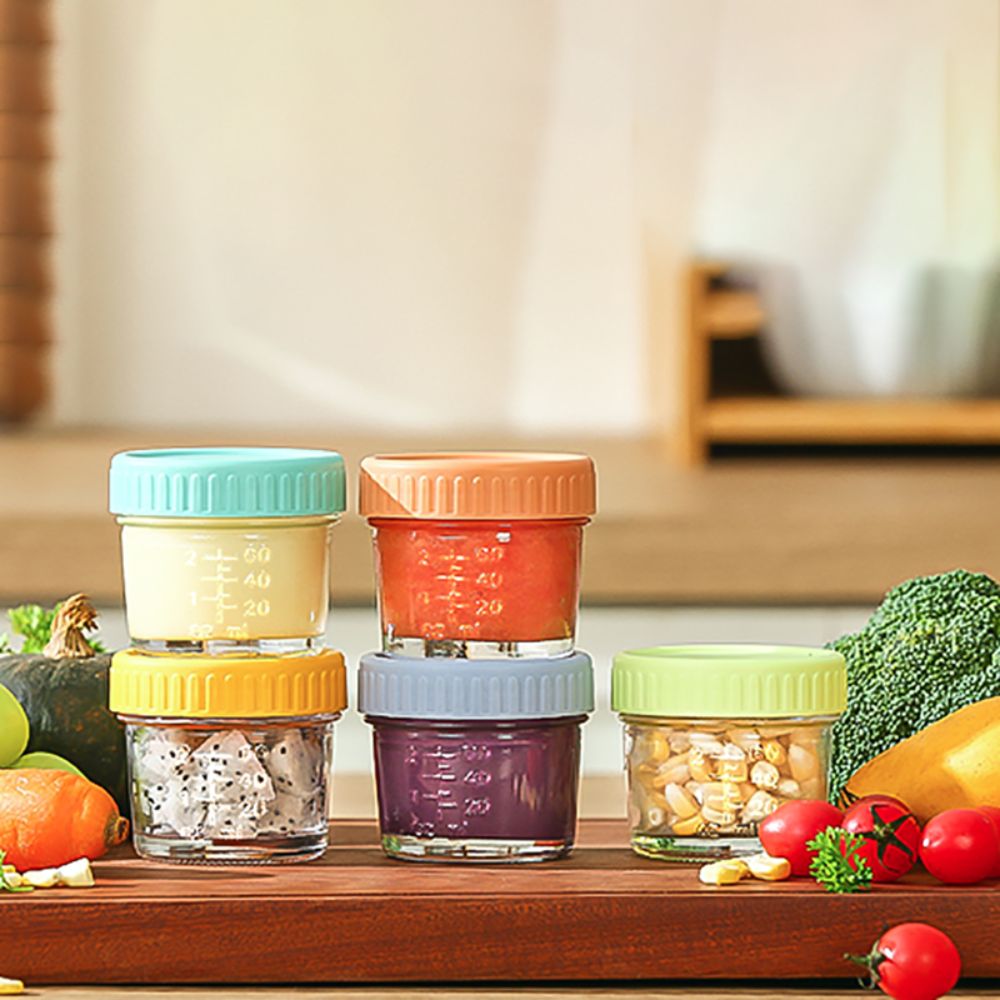 Baby Food Jar - 6 шт., стеклянная банка Mason для