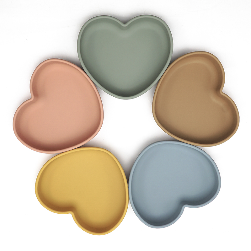 Baby Food Set - Высококачественные силиконовые плотные тарелки для кормления,