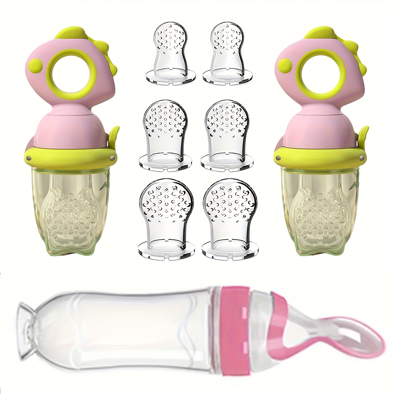 Baby Food Dispensing Spoon - Набор для кормления детей: 9 шт.: