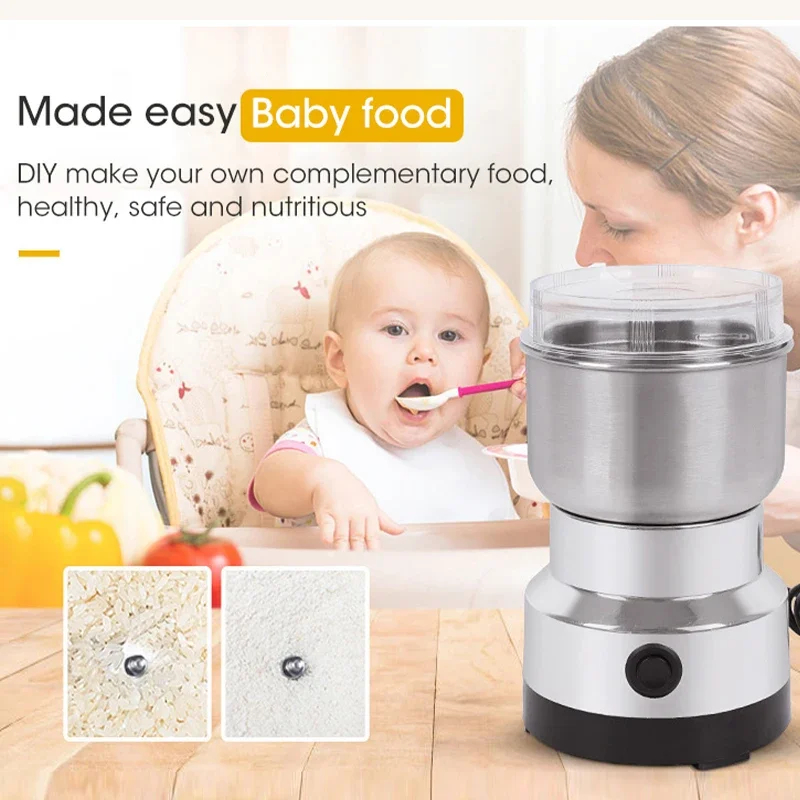 Мини-электрическая мельница дл – обзор и цена Baby Food Mill