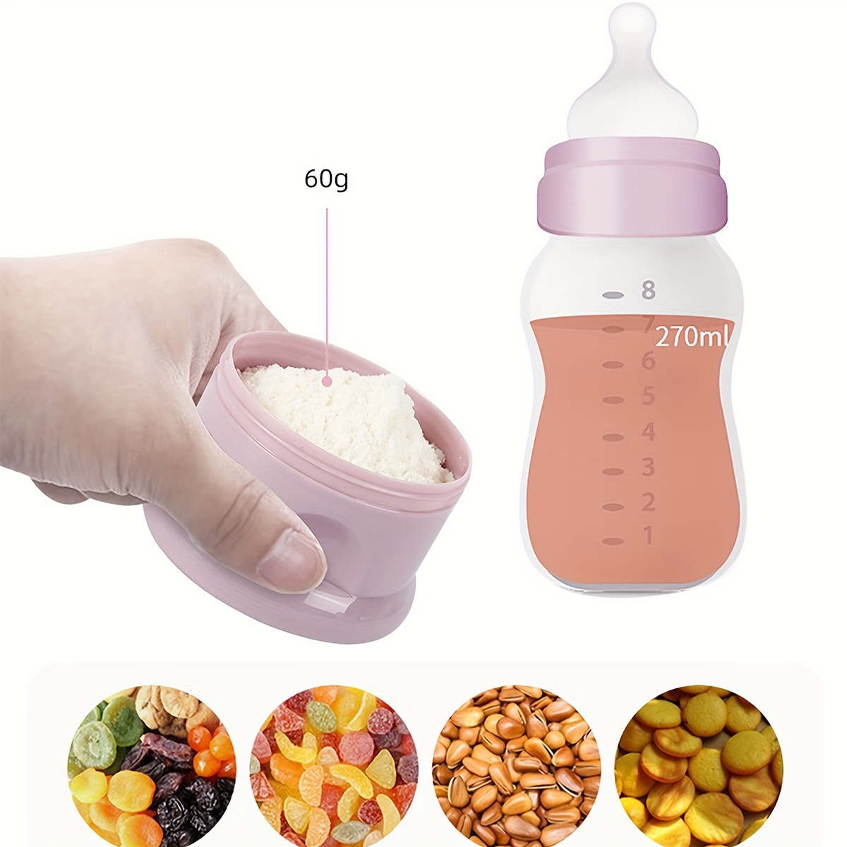 Контейнер для детского сухого  – обзор и цена Formula Dispenser Portable