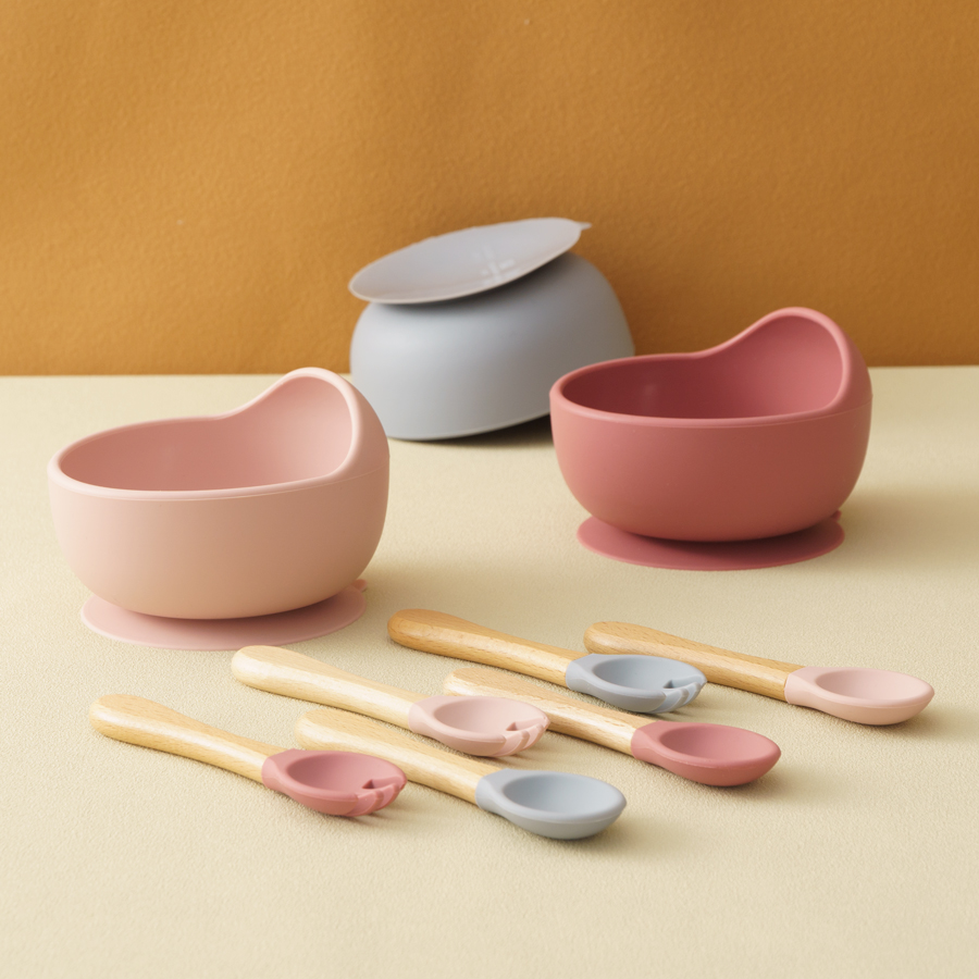3 шт., силиконовая детская мис – обзор и цена Baby Food Set