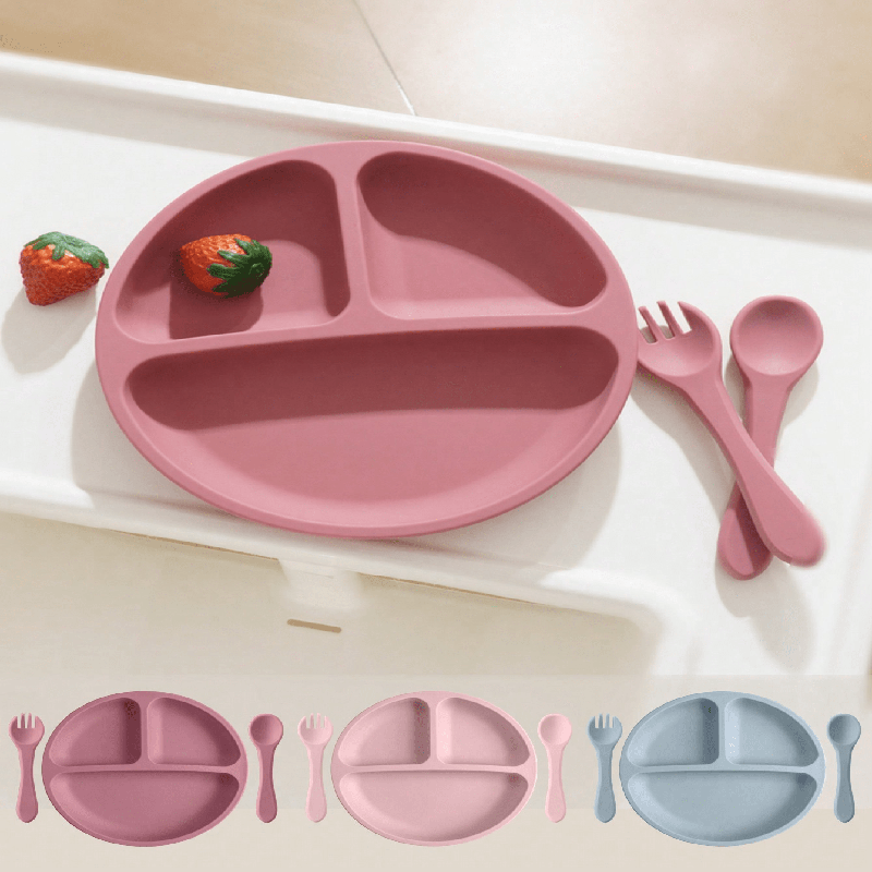 Детская силиконовая посуда, вк – обзор и цена Baby Food Set