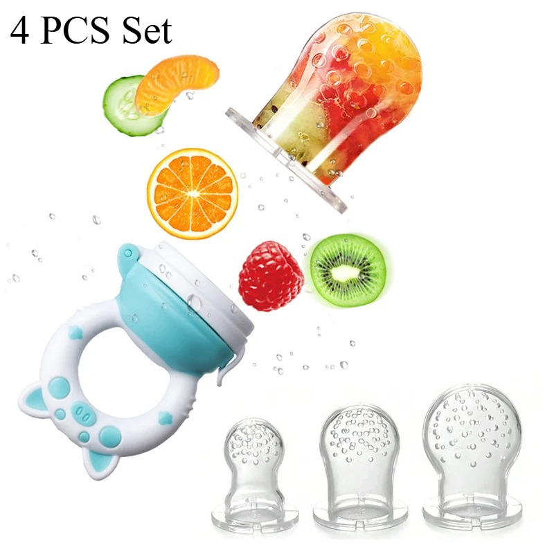Набор из 4 силиконовых прорезы – обзор и цена Baby Food Set