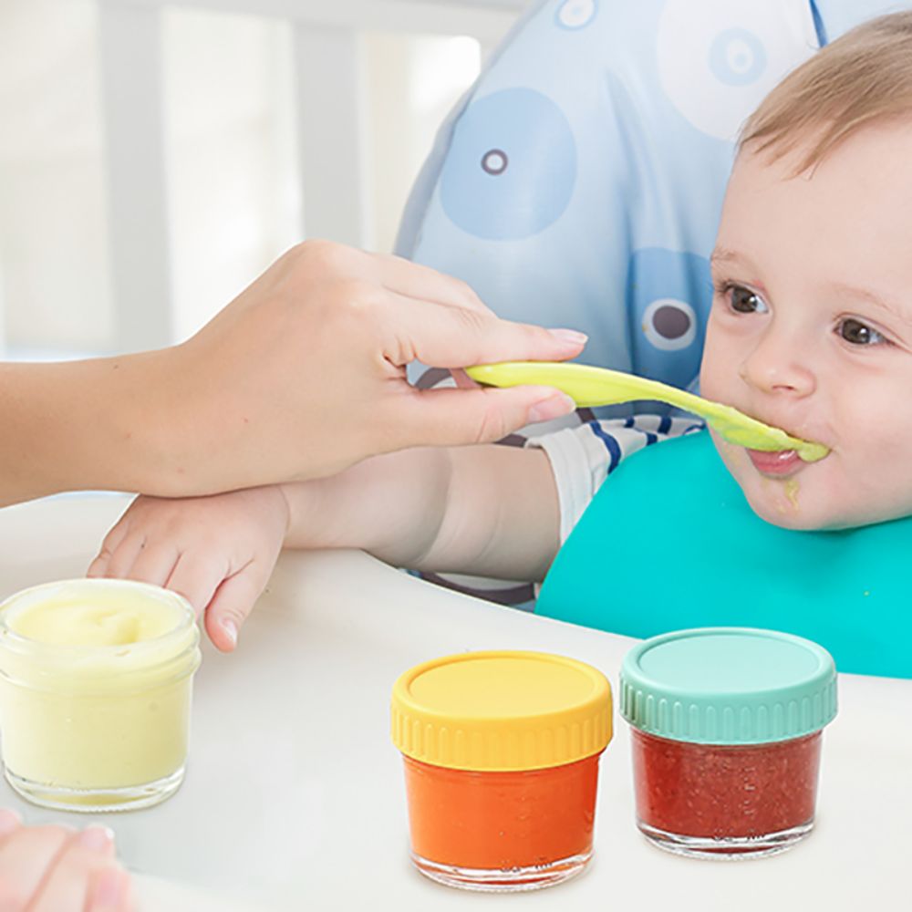 6 шт. стеклянная банка для дет – обзор и цена Baby Food Jar