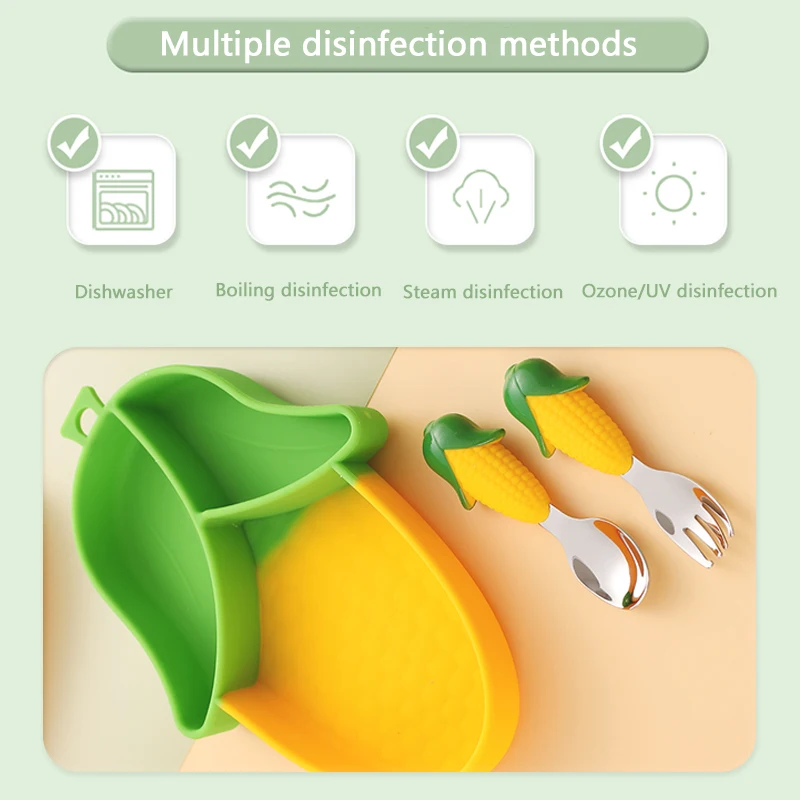 Силиконовый набор посуды для к – обзор и цена Baby Food Set