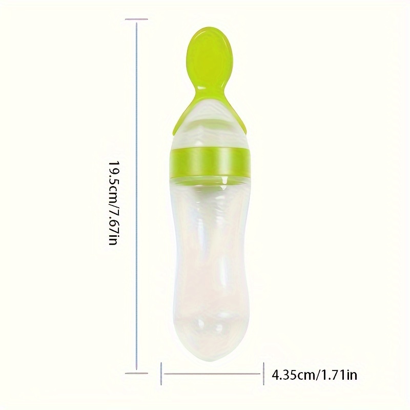 Силиконовая бутылочка для корм – обзор и цена Baby Food Dispensing Spoon