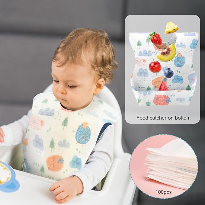 100 шт. одноразовые детские на – обзор и цена Baby Food For Travelling