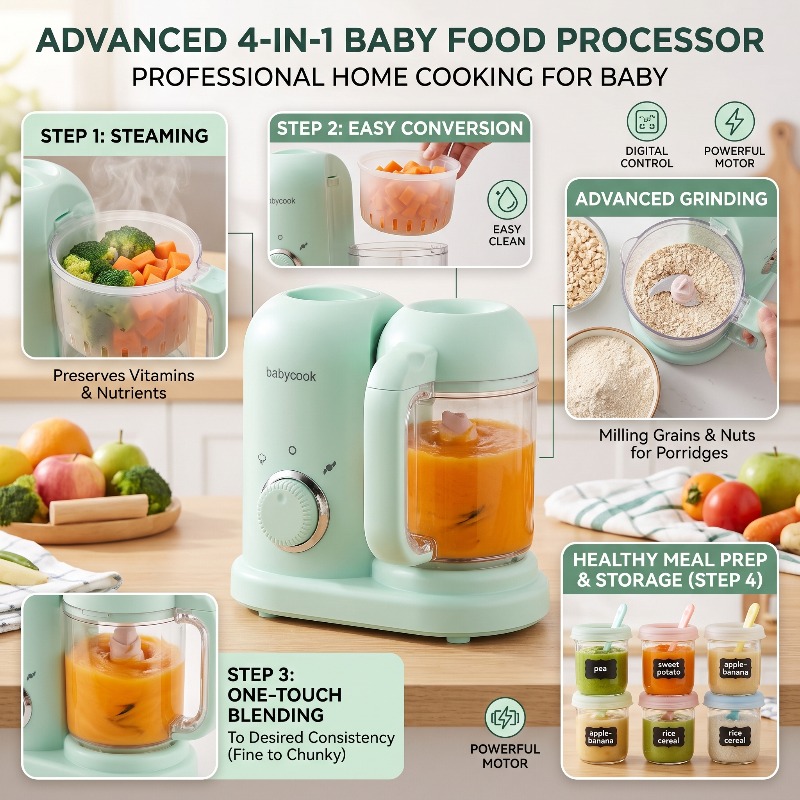 Многофункциональный высокоточн – обзор и цена Baby Food Mill