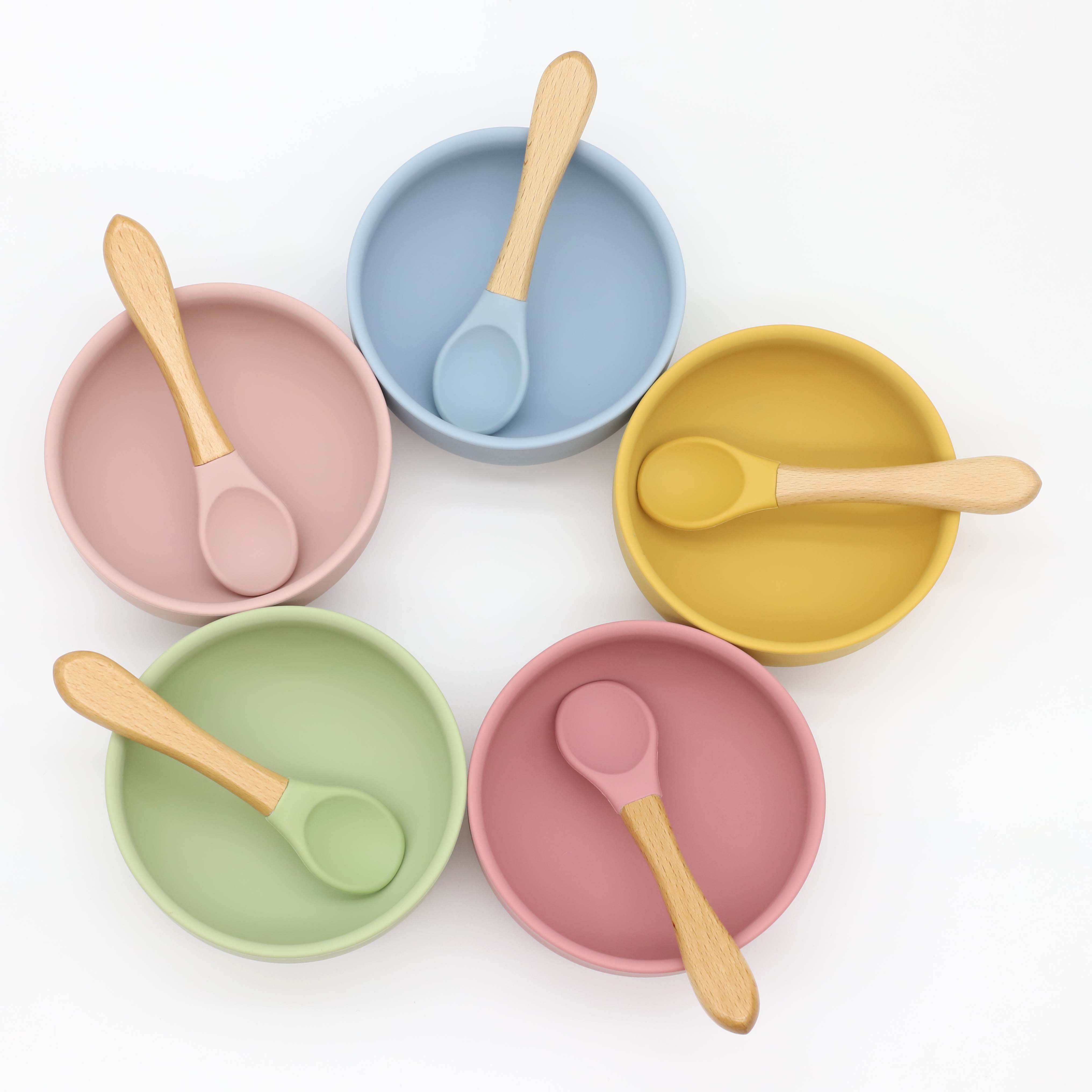 Силиконовая миска с присоской, – обзор и цена Baby Food Dispensing Spoon