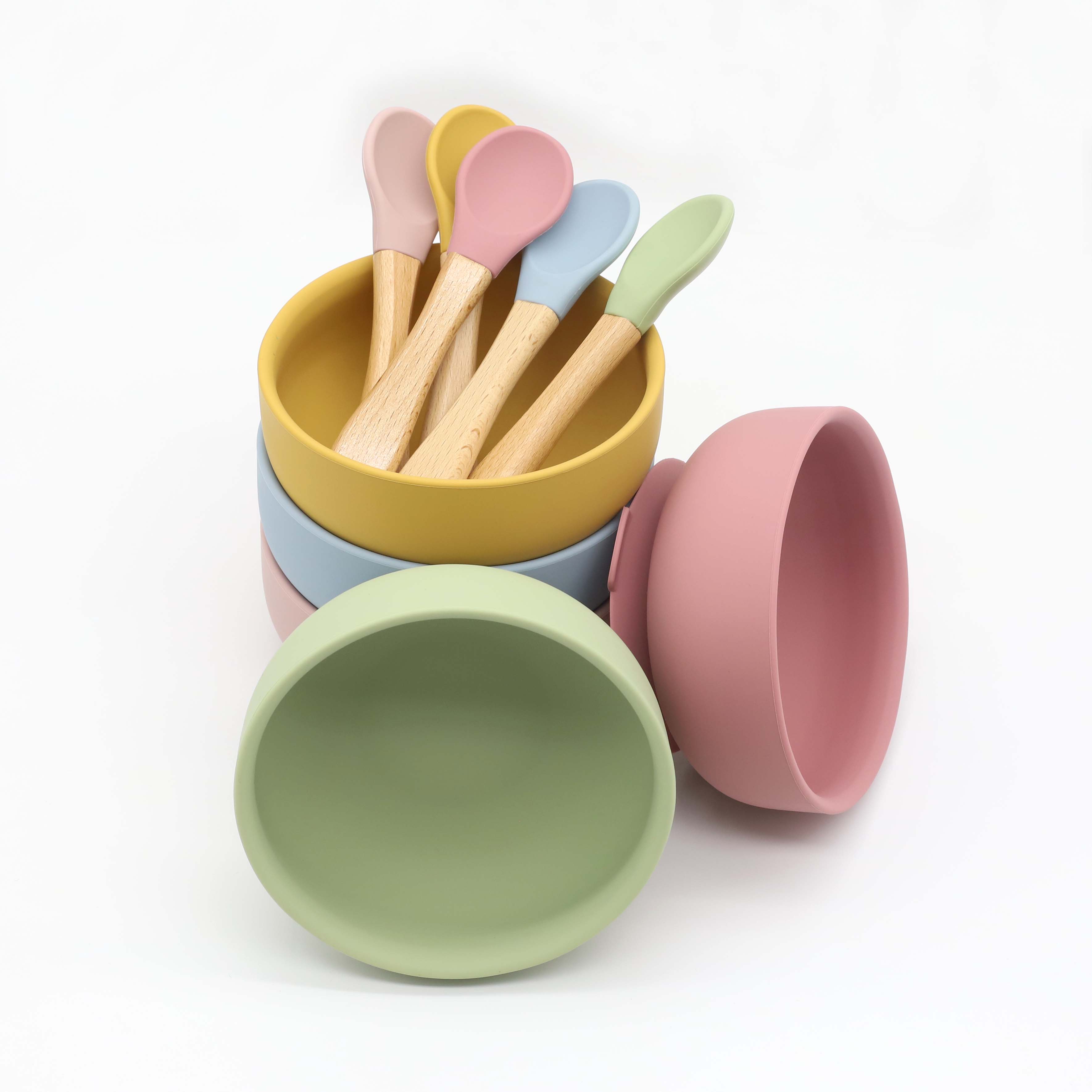 Силиконовая миска с присоской, – обзор и цена Baby Food Dispensing Spoon