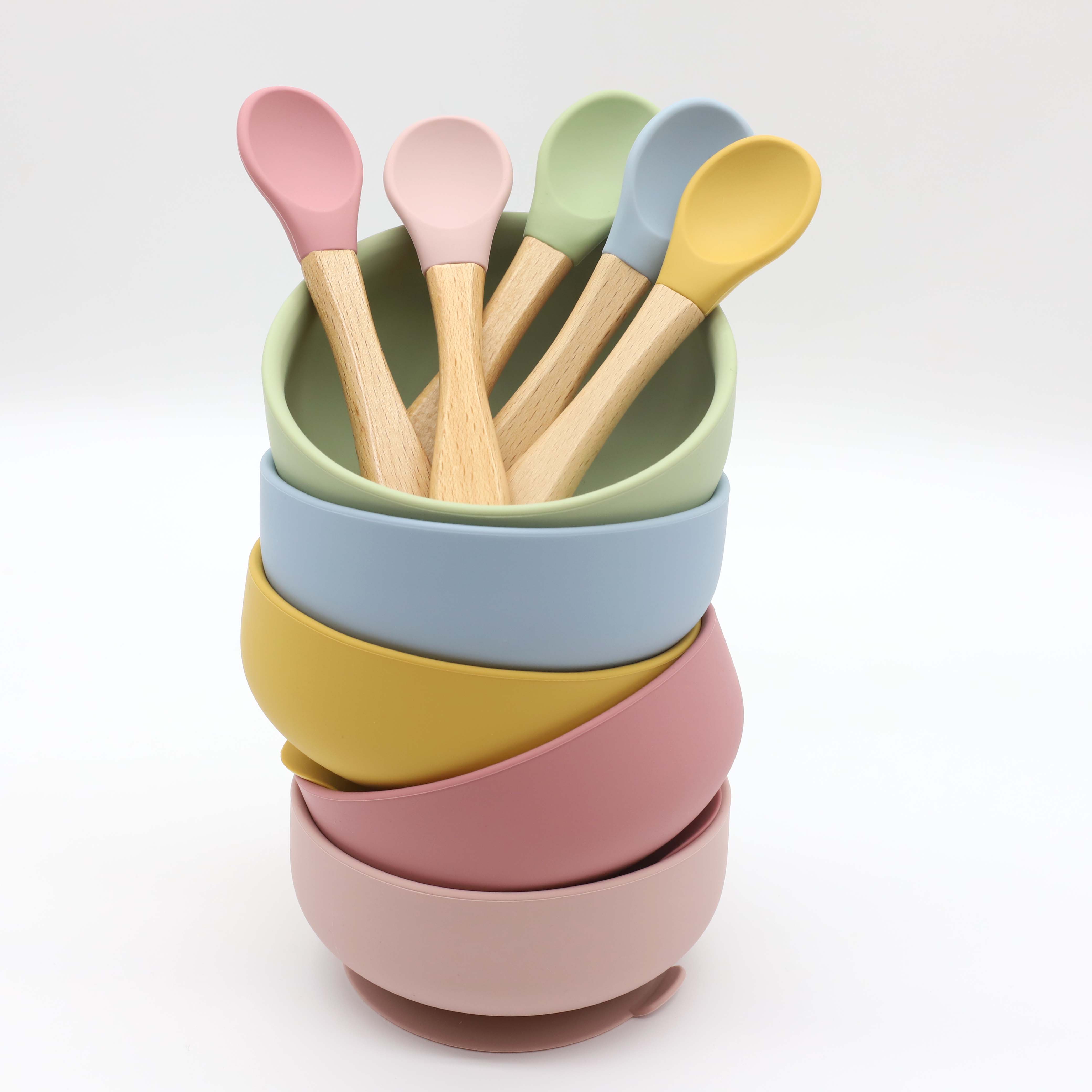 Силиконовая миска с присоской, – обзор и цена Baby Food Dispensing Spoon