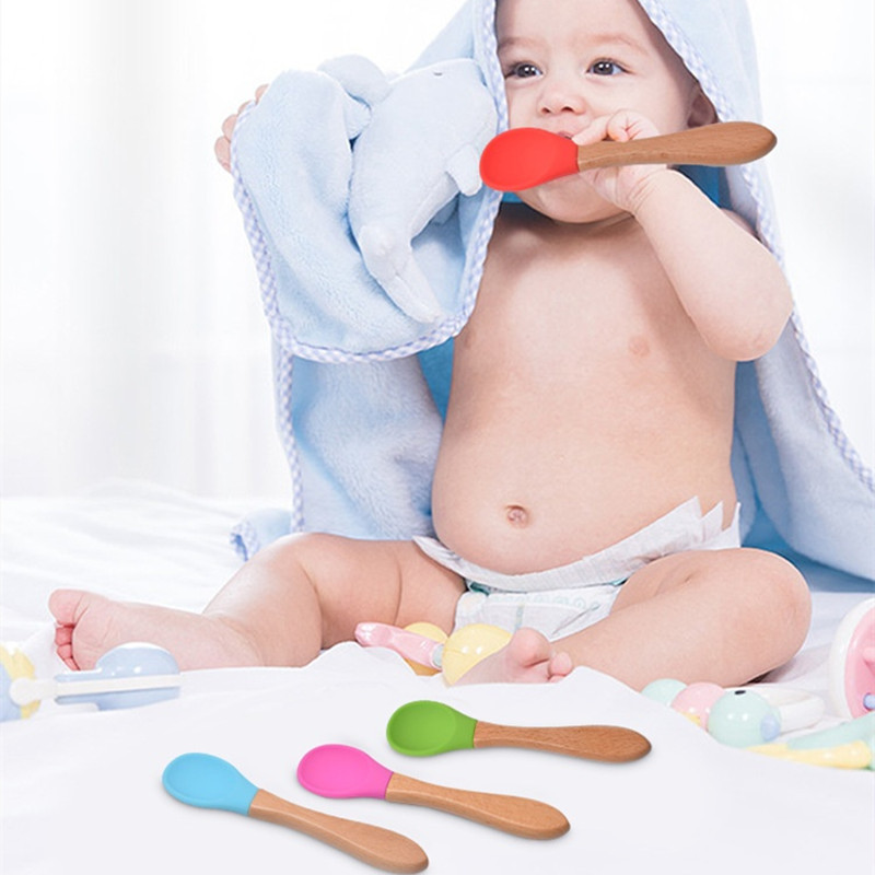 2 шт./компл., детская силиконо – обзор и цена Baby Food Dispensing Spoon