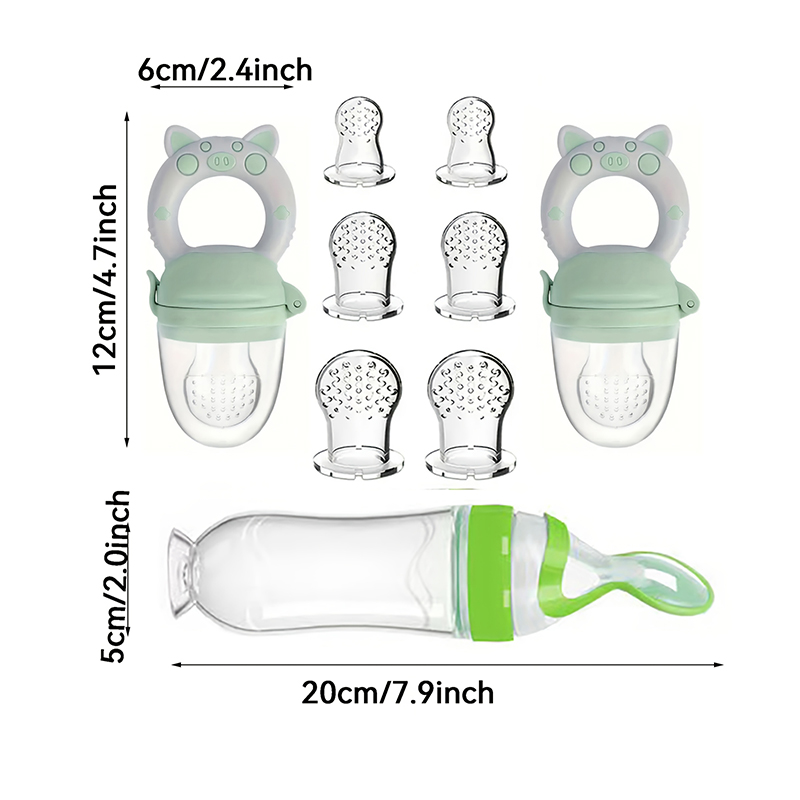 9 шт. столовые приборы для кор – обзор и цена Baby Food Dispensing Spoon