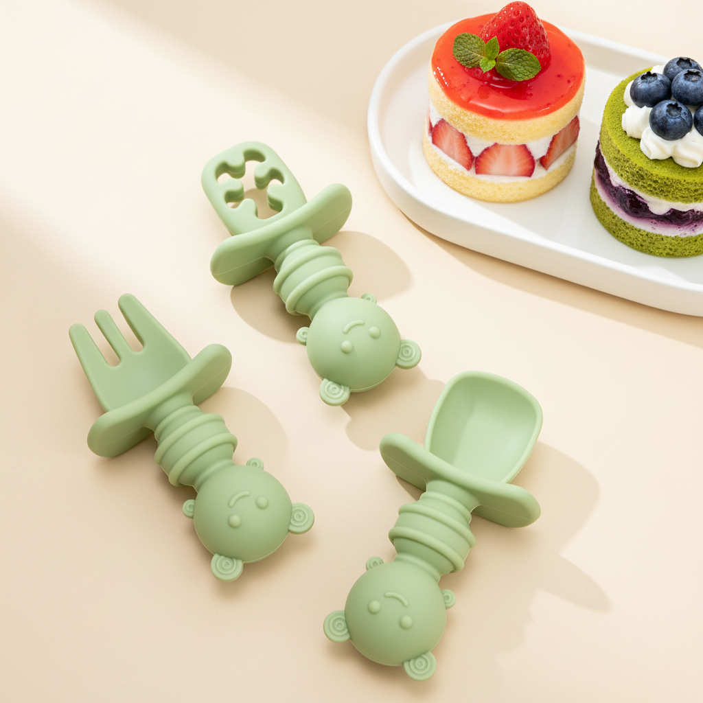 Набор из 3-х ложек и вилок с к – обзор и цена Baby Food Dispensing Spoon